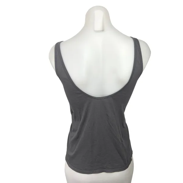 Lululemon Gray Scoop Neck & Back Pullover Athletic Workout Tank Top Size L - Image 2