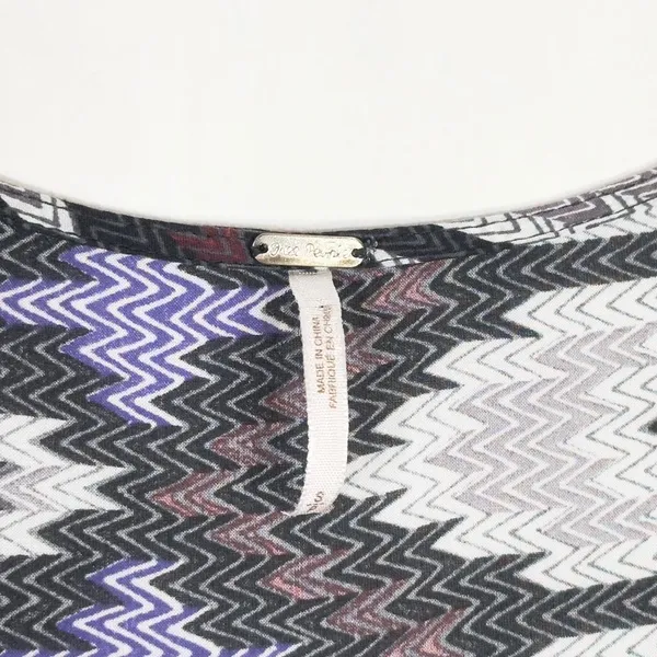 Free People Size Small Dress Take Me To Thailand Dress Purple Mini Boho 514‎ - Image 11