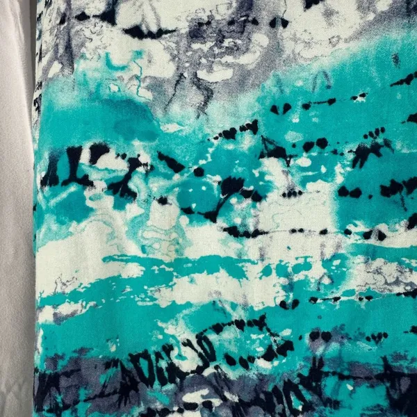 Volcom Womens Rayon Tie-Dye Tank Top Size L - Image 2