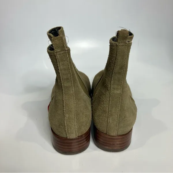 Marc Joseph New York Union tan suede ankle boots‎ pull on women’s size 7 casual - Image 4