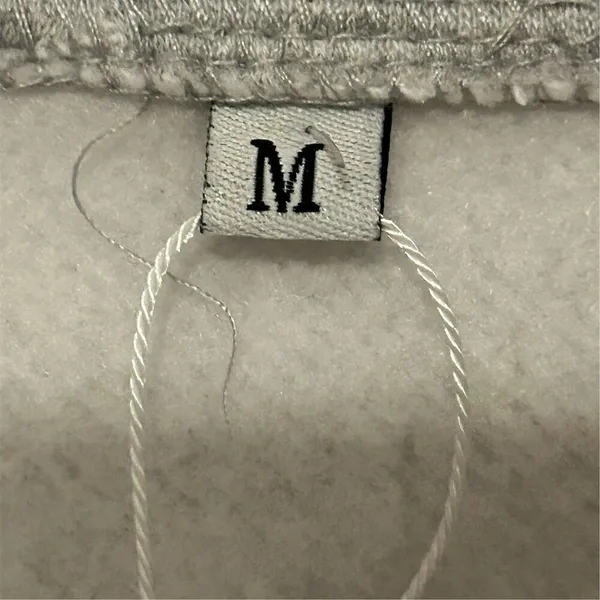 Women's M Gray Half Zip Pullover‎ Sweatshirt Kangaroo Pocket Size M - Image 8