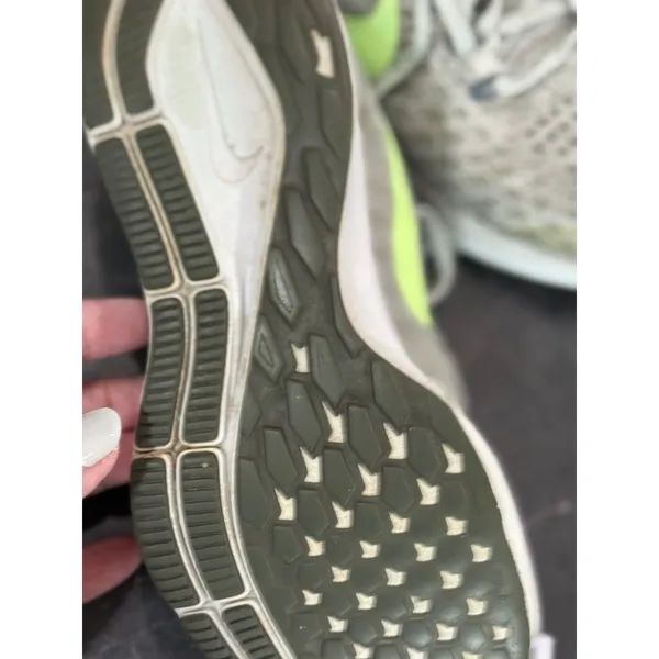 Nike Air Zoom‎ Pegasus 35 Womens Running Shoes Grey Volt Green Sneakers - Image 5