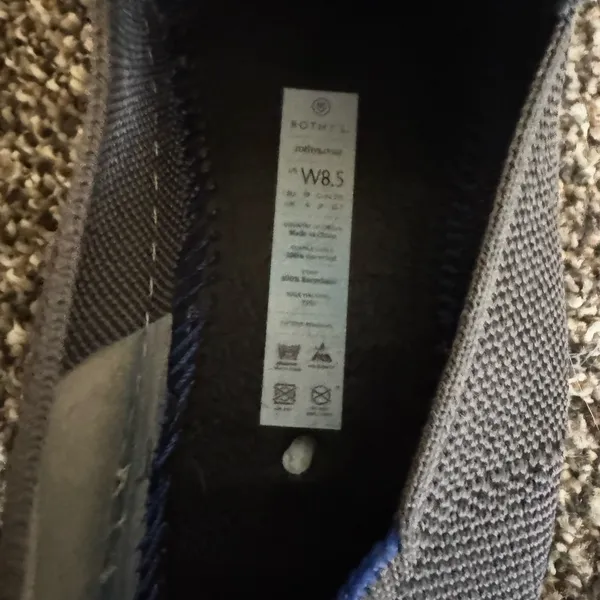Rothy’s Original Slip On Sneaker Size 8.5 in grey‎ - Image 6