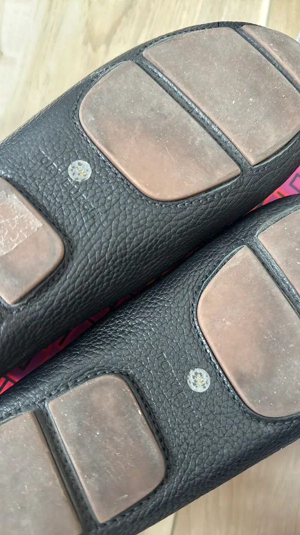 Tory Burch Loafers Leather Black - Image 8