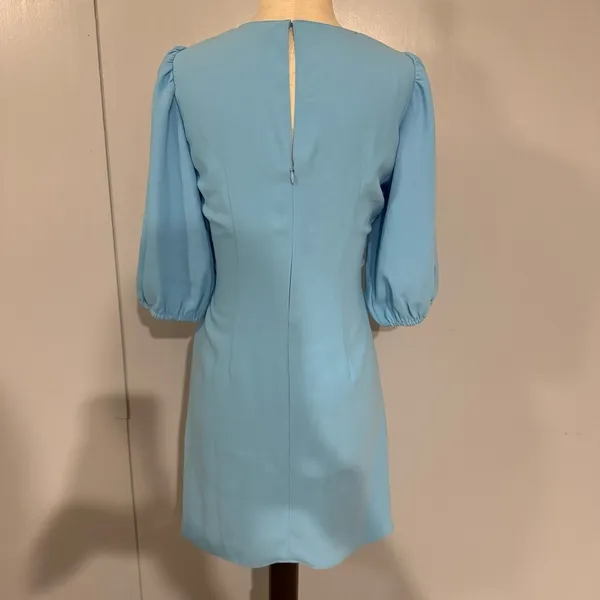 Amanda Uprichard New York Sky Blue Cocktail Dress Size XS - Image 7
