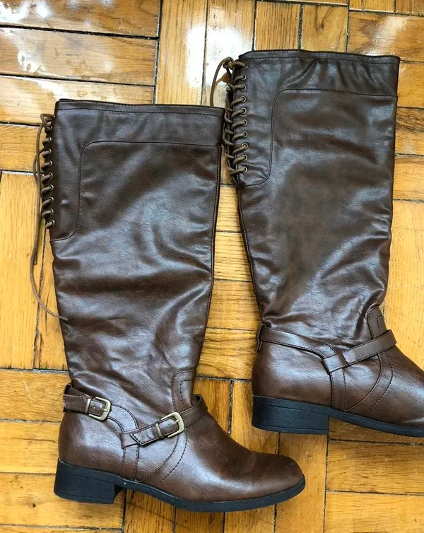 Leather Rider Boots - Image 5
