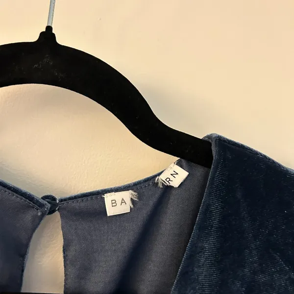 Baltic Born Vivian Velvet Maxi Dress in Blue Size S NWOT - Image 6