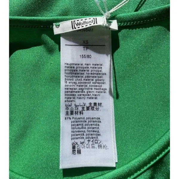 Wolford The Workout Sleeveless Performance Top XS Jelly Bean Green NWOT - Image 7