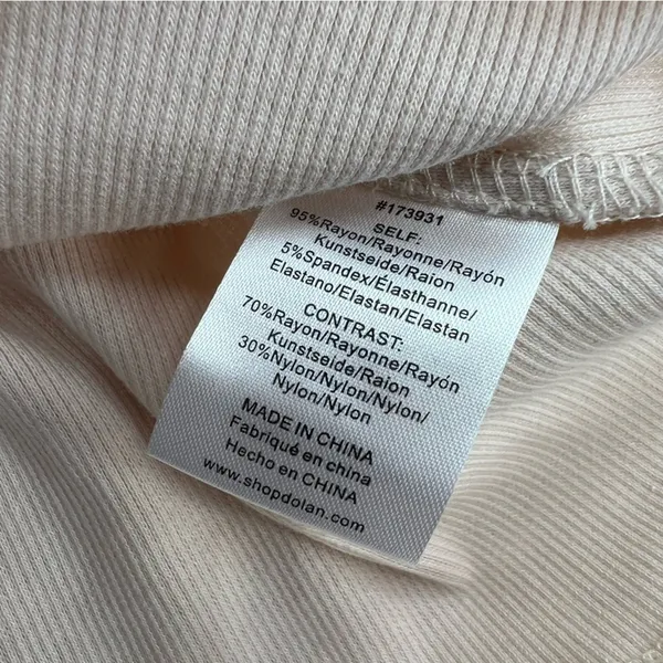 Anthropologie Dolan Lace Puff-Sleeve Top Sz S tan‎ - Image 8
