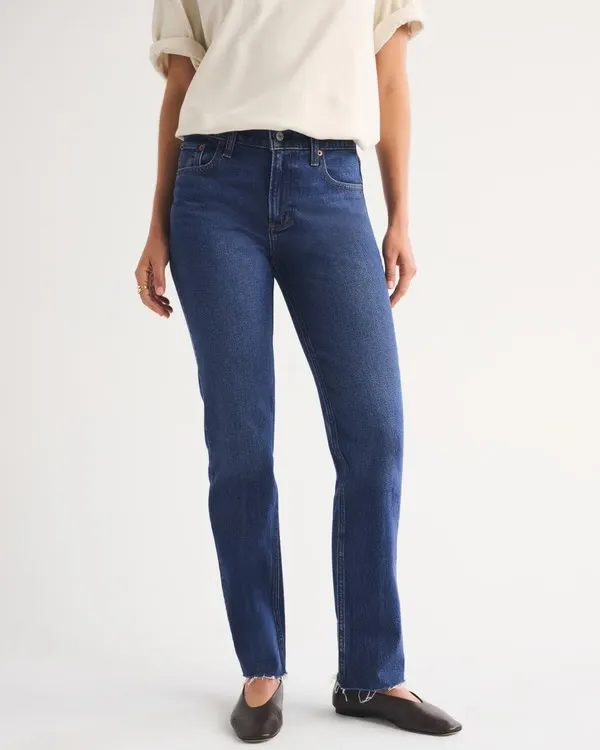 Abercrombie Mid-Rise Jeans Straight 90s - Image 2