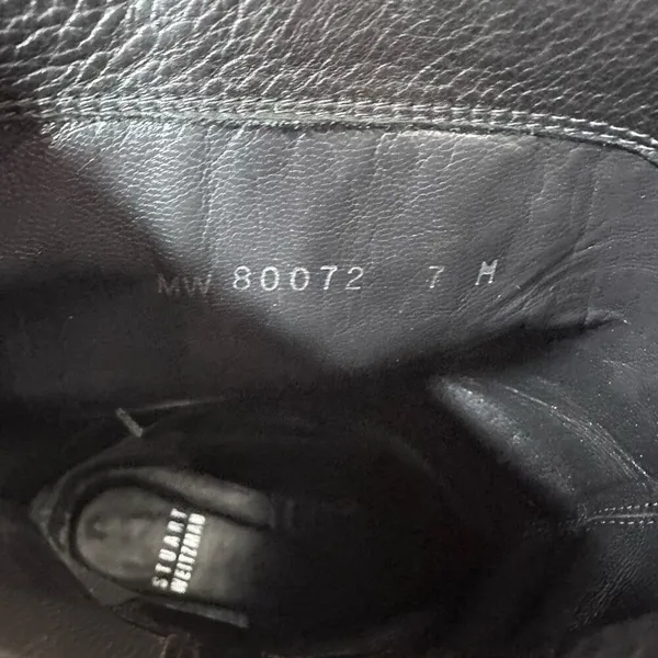 Stuart Weitzman Lotroops Moto Harness Boots Size 7 - Image 8