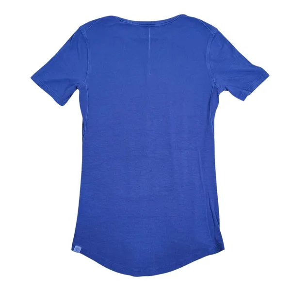 Lululemon Hold Tight Short Sleeve Shirt Size 2 Pitch Blue Minimal Lounge Comfot - Image 3