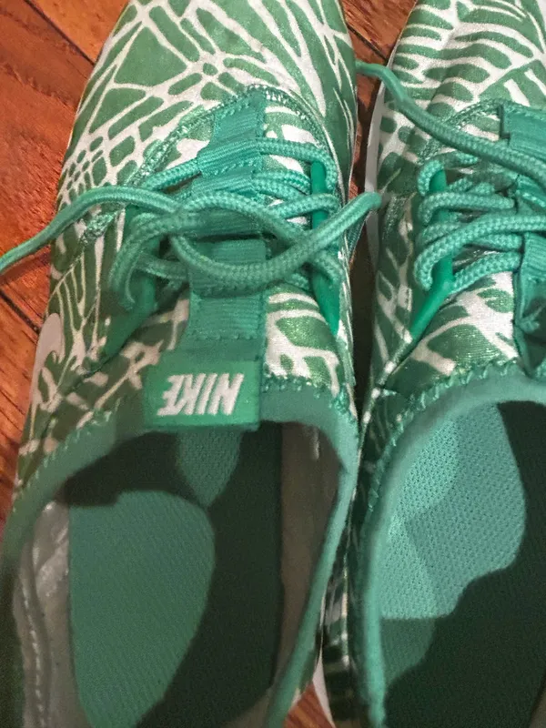 Nike Juvenate Print 'Nature Green' Training Casual Shoes 749552 300 US 7.5 - Image 10