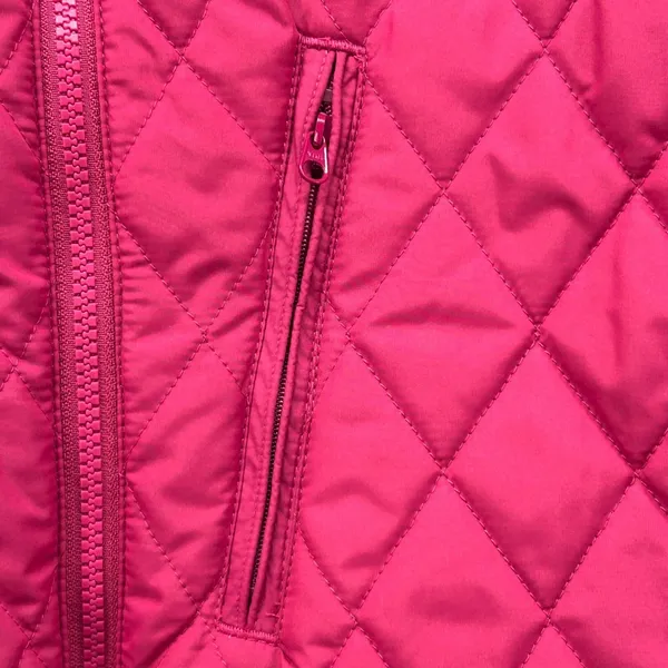 Columbia Quilted‎ Puffer Jacket Fuchsia Pink Medium - Image 4