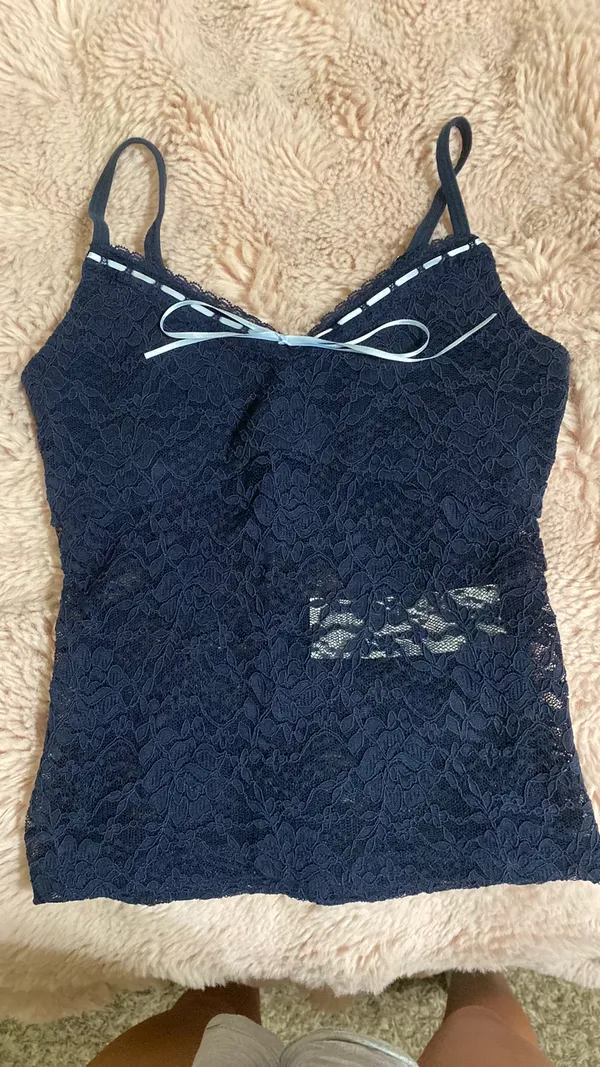 Navy Blue Tank Top - Image 2