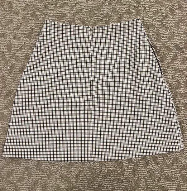Aritzia Wilfred Checkered Skirt - Image 3