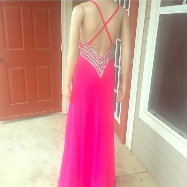 Gorgeus prom dress Pink Size 4 - Image 3