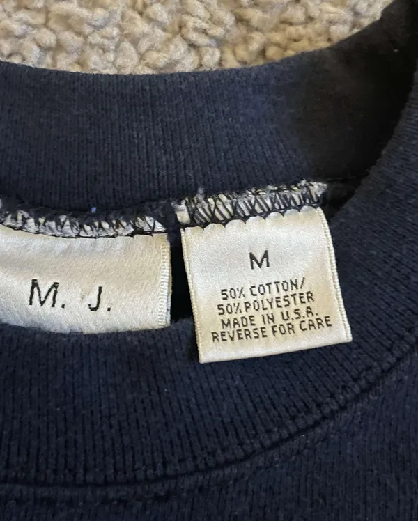 United States Navy Crewneck Sweater Blue Size M - Image 4