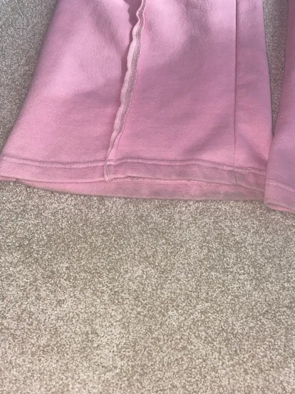 Pretty Little Thing Wide-Leg Sweatpants Pink - Image 7