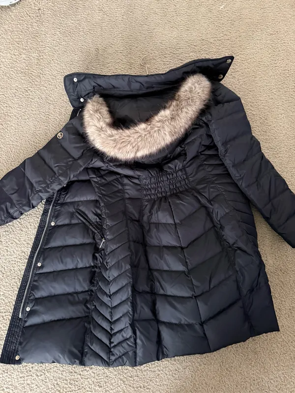 Michael Kors Parka Coat Black - Image 4