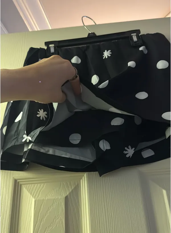 Polka dot skirt Black Size M - Image 2