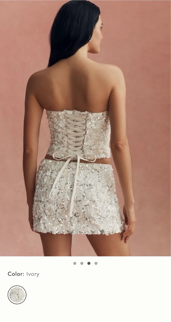 Anthropologie Mare Mare sequin matching set  - Image 3