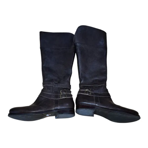 Matisse Rochelle Leather Riding Boots Buckle Detail Brown Equestrian Sz 6 - Image 11