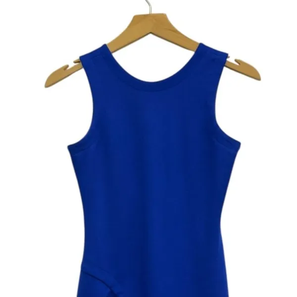 Amanda Uprichard Sleeveless Ponte Sheath Dress in Blue size P/XS - Image 5