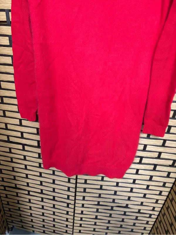 Wallace red rabbit hair dress size small - Image 5