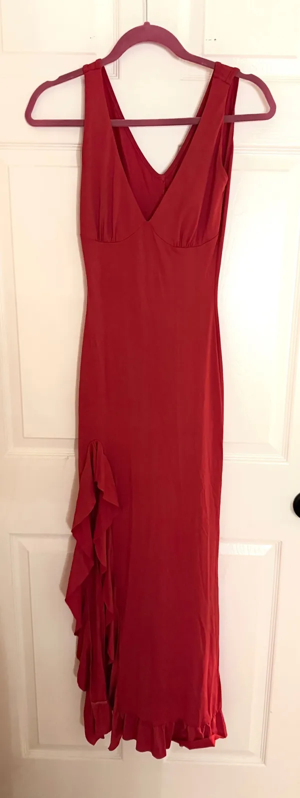 Red Bodycon Dress Size XS - Image 2