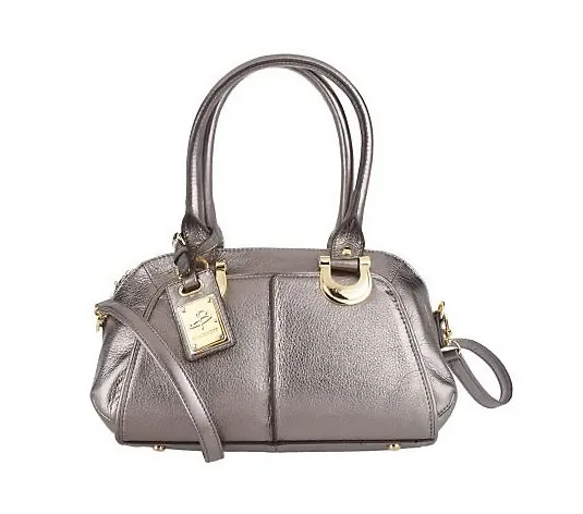 B. Makowsky Glove Leather Zip Top Convertible Satchel A203086 NWT Vanilla - Image 9