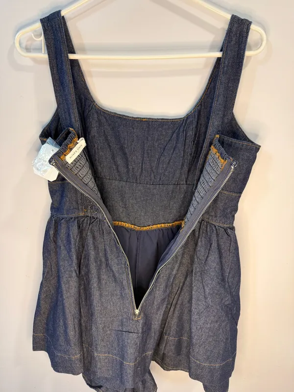 Altar'd State Denim Romper Size S - Image 4