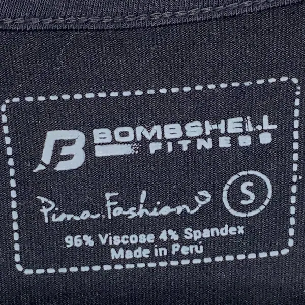 Bombshell Fitness Tank Top Black Athletic Gym Workout Women's‎ Small - Image 4