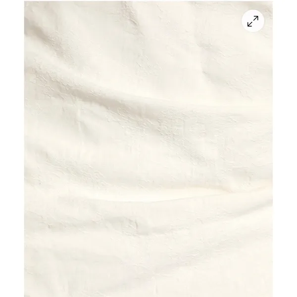 Lulus Fair Skies White Jacquard Cotton Linen Tie-Back Halter Tulip Mini Dress - Image 5