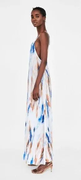 Zara Tie Dye Maxi Dress - Image 2