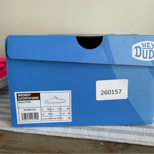 Hey Dude NEW Women's Wendy Stretch Slip Mono Shoe Size 9 #B1202A - Image 3