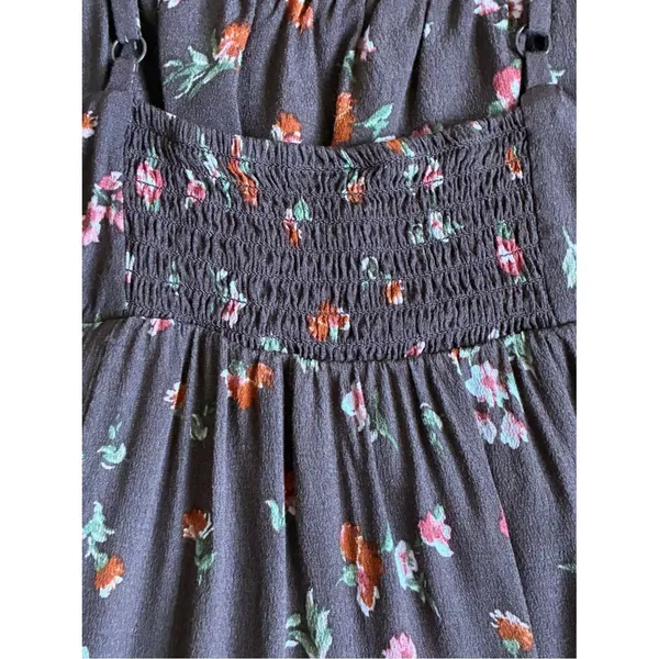 Wild Fable Floral Cami Mini Dress - Brown / Espresso Size XS - Image 4