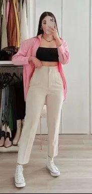 ZARA High Waisted Pants - Image 2