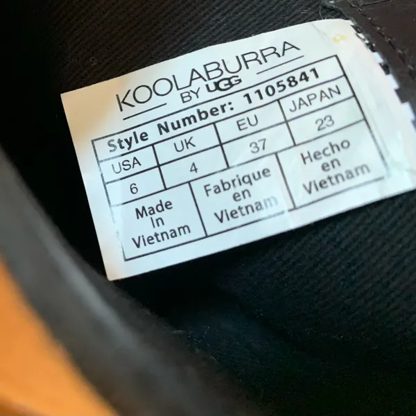 KOOLABURRA By UGG Black Suede Boots - Image 3