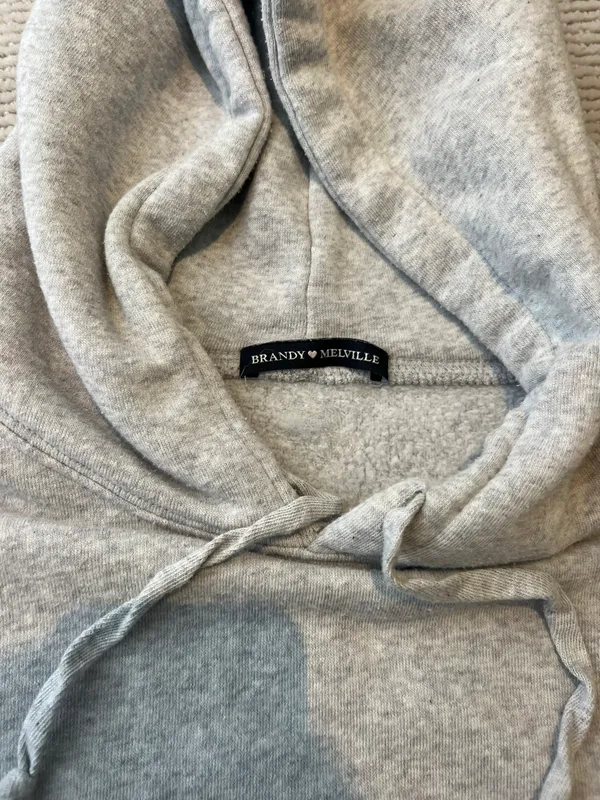 Soft Grey Hoodie - Image 3