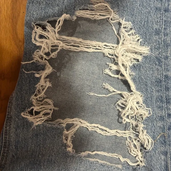 American Eagle High Waist Baggy Straight Jean - Image 3