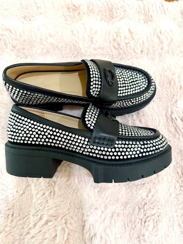 Coach Leah Crystal Loafers - Image 3