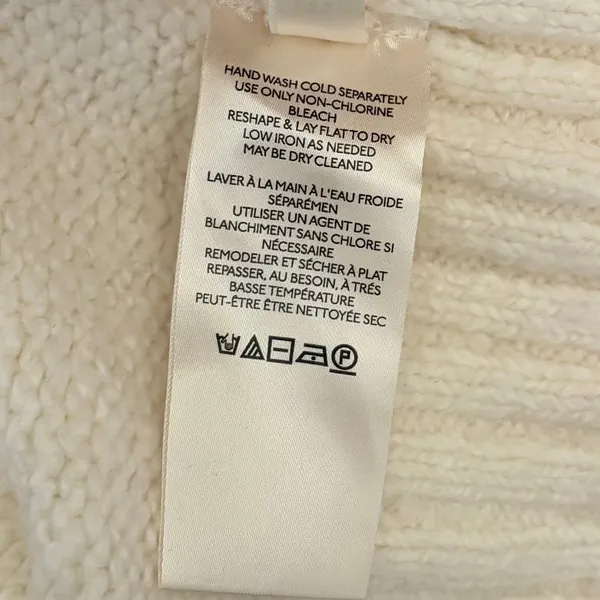 Revolve FREE PEOPLE Brookside Tunic Sweater‎ Ivory Slouchy Solid Scoop Large - Image 14