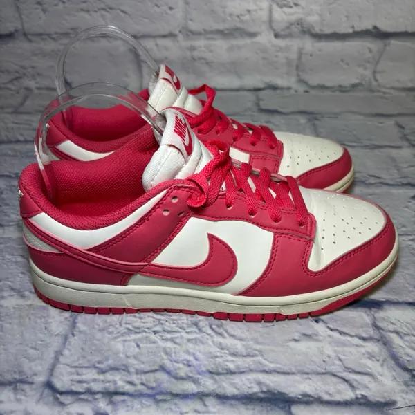 Nike Dunk Low Shoe Next Nature Womens Size 7.5 Aster Pink Sail Leather DD1873600 - Image 2