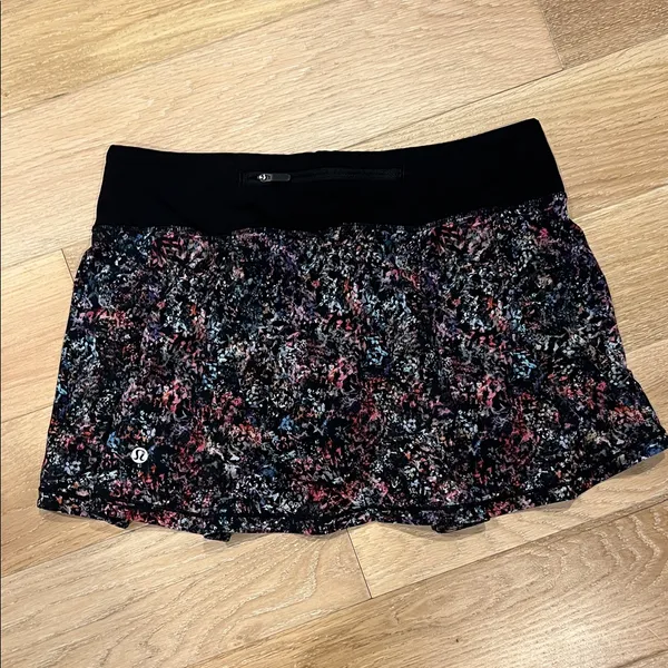 Lululemon Pace Rival‎ Mr Skirt/Skort -Floral Spritz Multi-6 Pockets💙 - Image 4