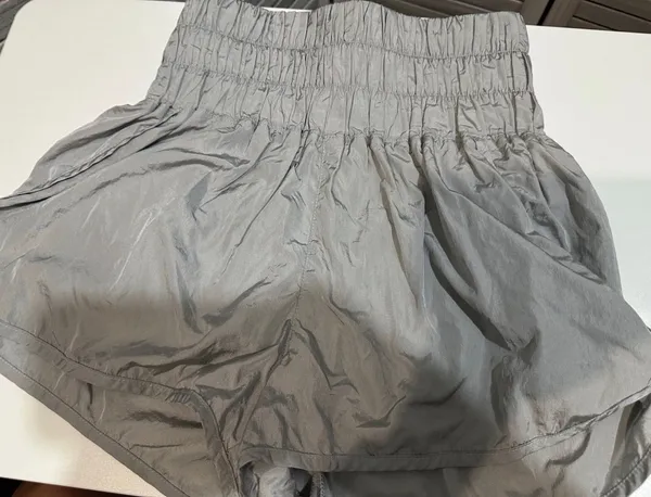 Size M Free People gray athletic shorts - Image 2