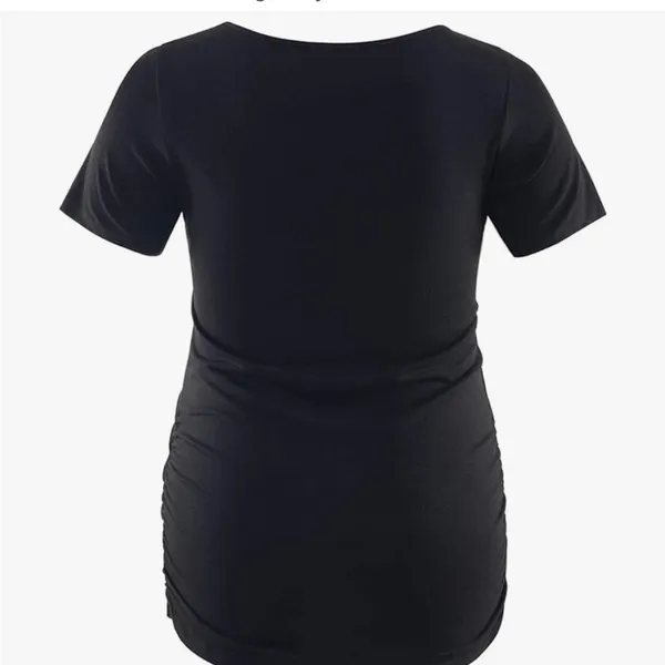 🩷 3/$18 NWT Maternity T-Shirt with American Made Baby Print - Image 2