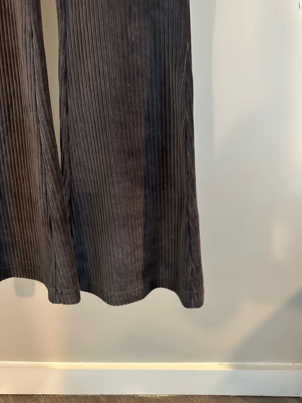 Aerie High-Rise Flare Pants Ribbed - Image 2