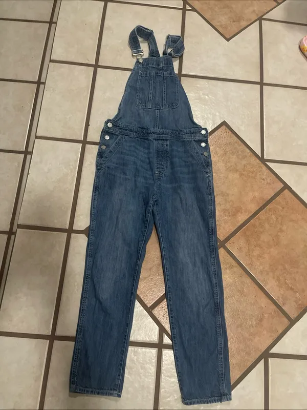 GAP Grey Denim Overalls - Image 2