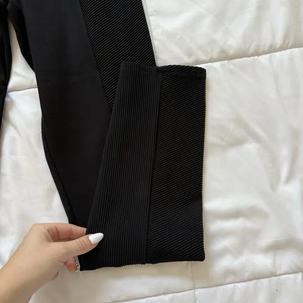 Dorthee Scumacher Womens 3‎ M Pants Leggings Black Quiet Luxury Designer Preppy - Image 2